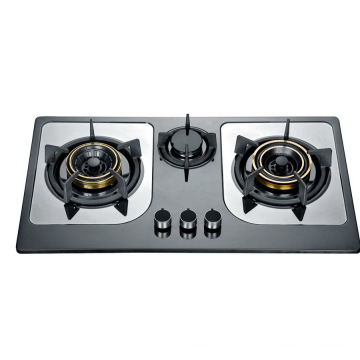 Cuisinière à gaz à trois brûleurs (SZ-LX-215)